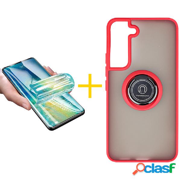 Pack 1 Película + Funda SKYHE para Samsung Galaxy S21 FE 5G