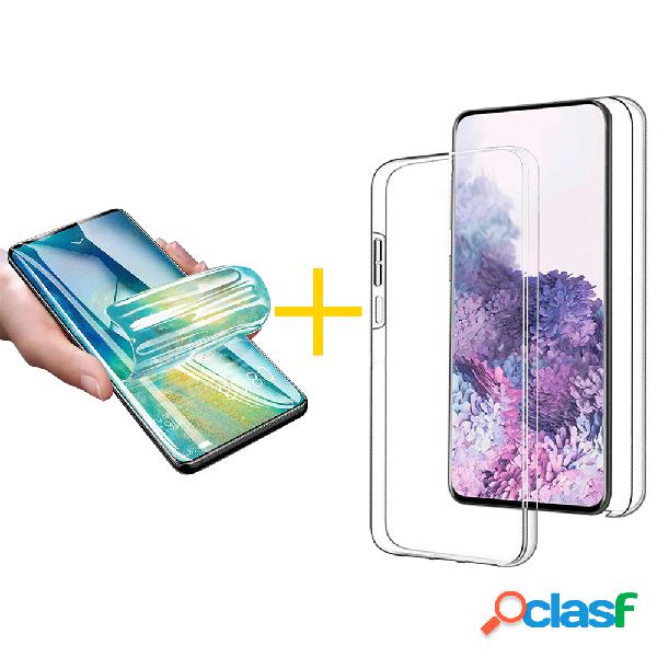 Pack 1 Película + Funda SKYHE por Huawei P Smart 2020 Dupla