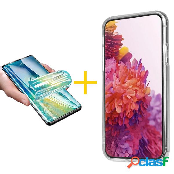 Pack 1 Película + Funda SKYHE por Huawei Y5 2019 Gel