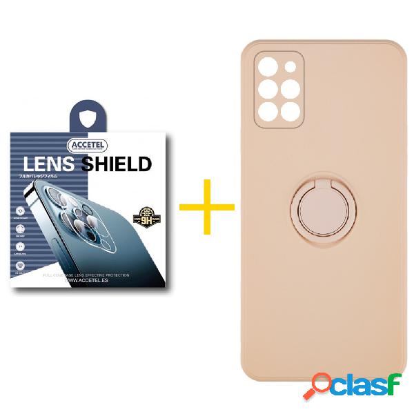 Pack 1 X Protector de Cámara trasera + Funda ACCETEL para