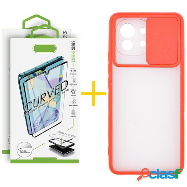 Pack 2 Películas Curvado + Funda SKYHE para Xiaomi MI 11