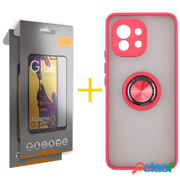 Pack 2 Películas Full + Funda SKYHE para Xiaomi MI 11 Lite