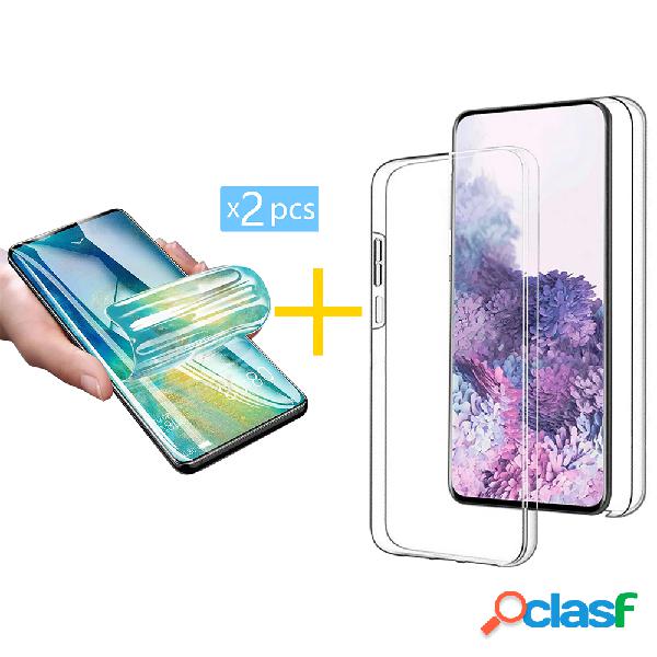 Pack 2 Películas + Funda SKYHE por Huawei Y5 2019 Dupla