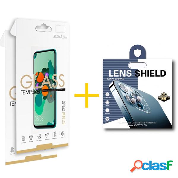 Pack 2 X Película 2.5D + Película de Cámara Trasera SKYHE
