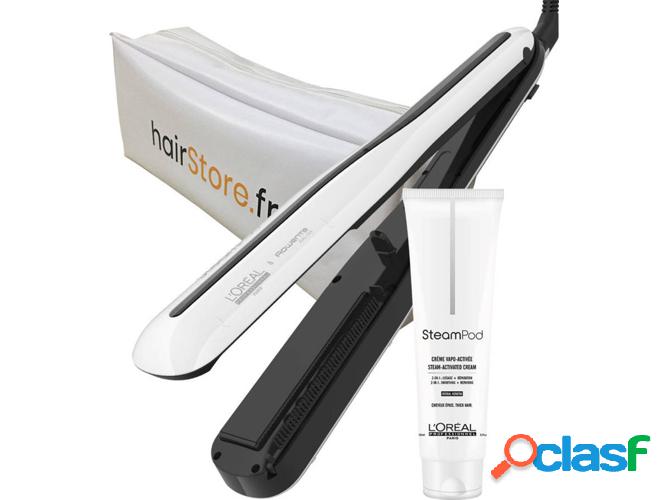 Pack Plancha de Pelo L&apos;ORÉAL Steampod 3.0 + Crema de