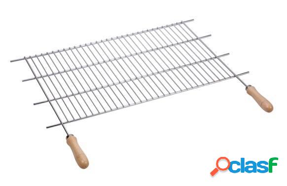 Parrilla Barbacoa Recortable Sauvic con Mangos de Madera