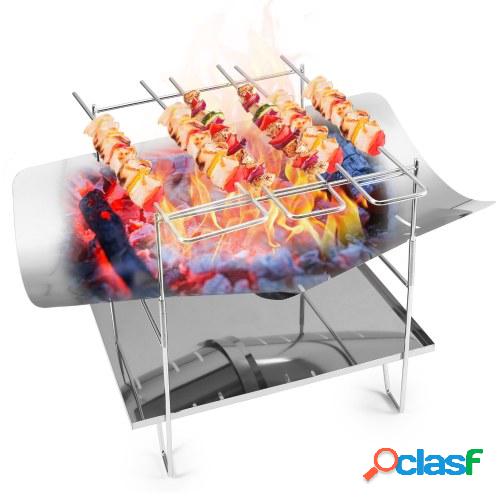 Parrilla de barbacoa plegable Parrilla de campamento Mini