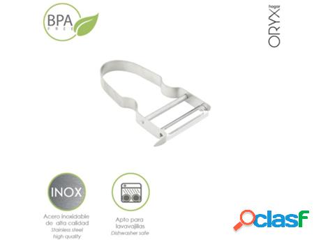Pelapatatas acero inox 5 x 10,6 (alt.) cm.
