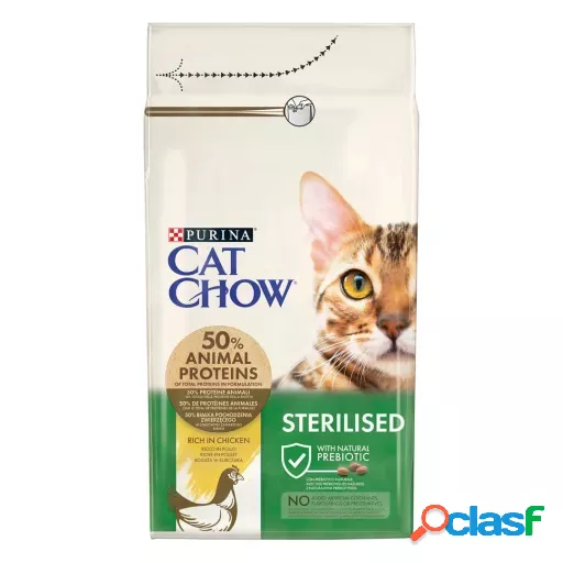 Pienso para Gatos Esterilizados de Pollo 1.5 Kg Cat Chow