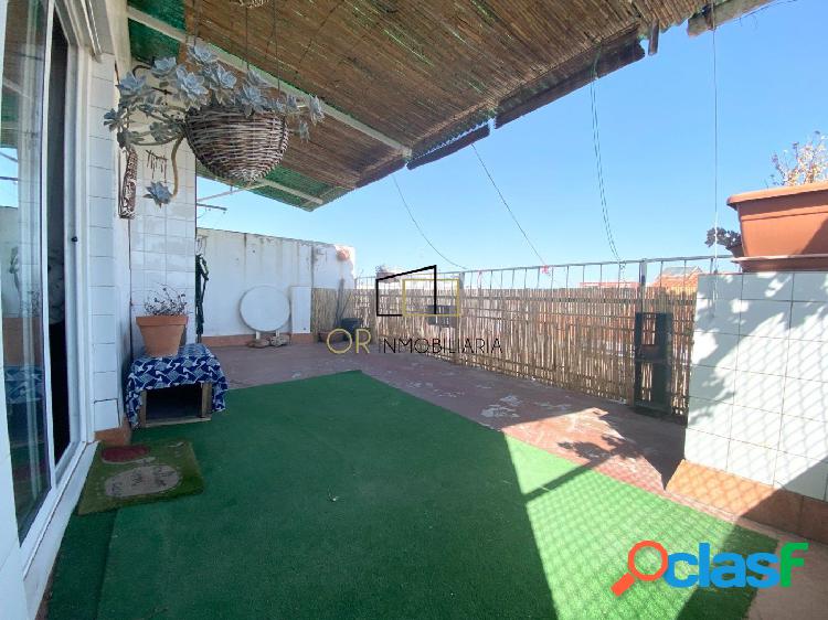 Piso con terraza, 3 hab, 1 baño, Centro Vilafranca del