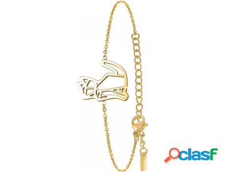 Pulsera SC_BOHEME (Acero - Dorado - 17cm)