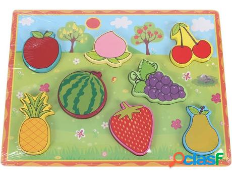Puzzle LPM Juego de la Fruta (3 Años - 8 piezas)