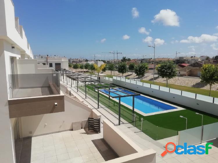 RESIDENCIAL DE OBRA NUEVA DE BUNGALOWS EN PILAR DE LA