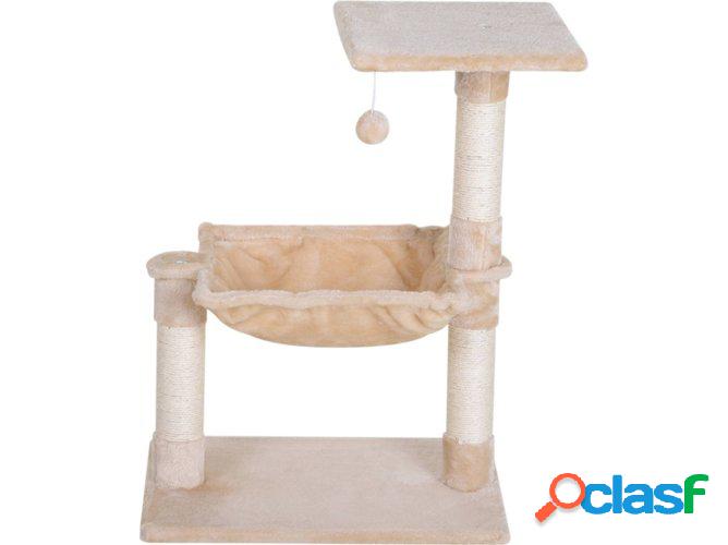 Rascador para Gatos PAWHUT Beige (50x36x70cm)