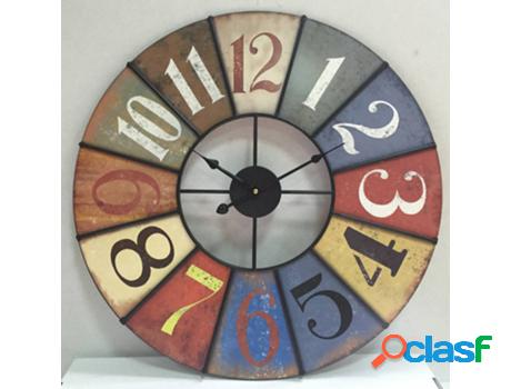 Reloj OZAIA Chronos (Multicolorido - Madera, Metal - 60x60x4