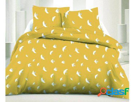 Ropa de Cama VENTA-UNICA Sunny (Blanco - 220x240 cm)