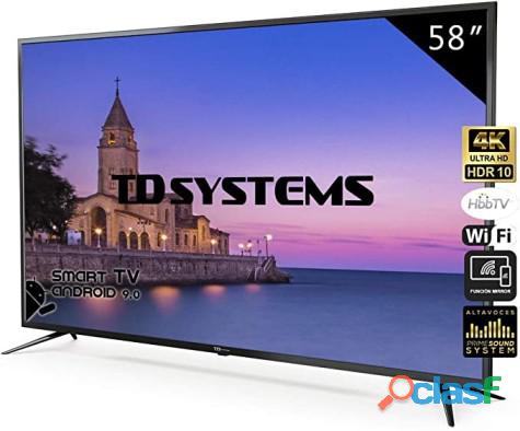 SMART TV 58" LED ULTRAHD 4K TD SYSTEM