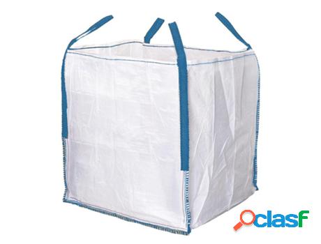 Saco obra big bag rafia 90x90x90cm. carga máxima seg.