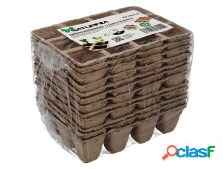 Semilleros biodegradables 16x12 cm. pack 12 bandejas con 12