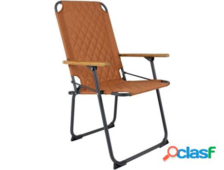 Silla BO-CAMP plegable de camping Jefferson (Marrón -