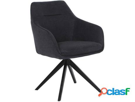 Silla VENTA-UNICA Muse (Antracita - Tejido - 83x59x60 cm)