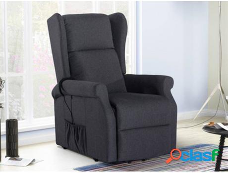 Sillón VENTA-UNICA Laugar (Tejido - Gris - 108x74x96 cm)
