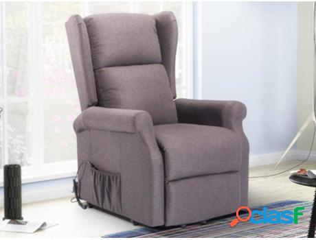 Sillón VENTA-UNICA (Marrón - Tejido - 108x74x96 cm)