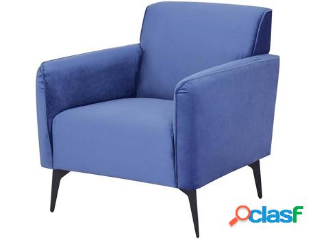 Sillón VENTA-UNICA Perin (Azul Oscuro - Tejido - 77x70x77