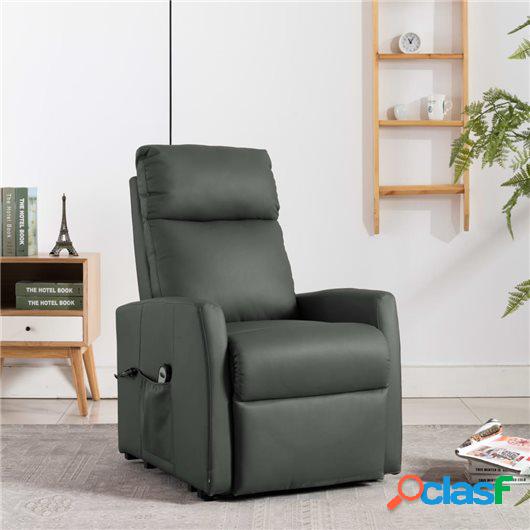 Sillón eléctrico reclinable incorporación cuero