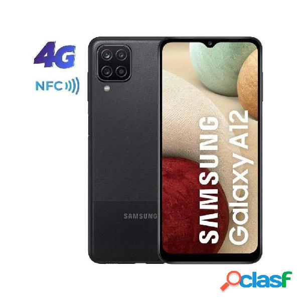 Smartphone Samsung Galaxy A12 4GB/ 128GB/ 6.5'/ Negro