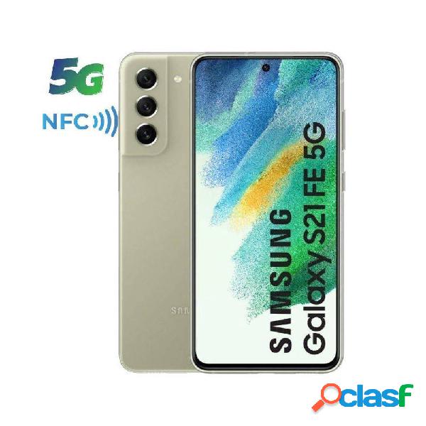 Smartphone Samsung Galaxy S21 FE 6GB/ 128GB/ 6.4'/ 5G/ Verde