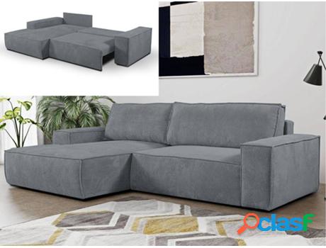 Sofá Cama PASCAL MORABITO Amelia (Gris - Tejido -