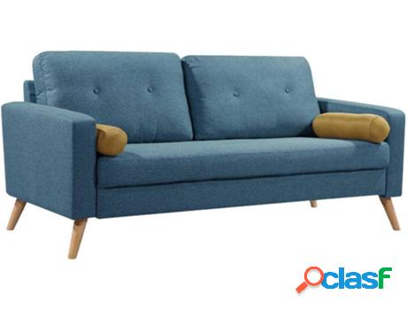 Sofá VENTA-UNICA (Azul - Tejido - 83x182x81 cm)