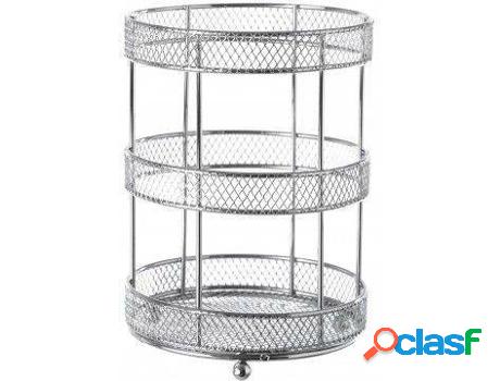 Soporte HOGAR Y MÁS Hierro Cromado (12,50 x 12,50 cm)