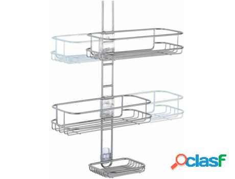 Soporte de Ducha IDESIGN - INTERDESIGN 2 cestas (Plateado -