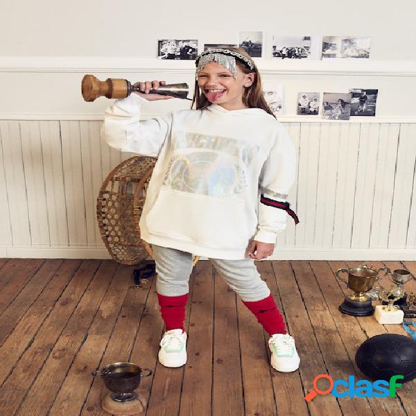 Sudadera con capucha Tenth básica niña
