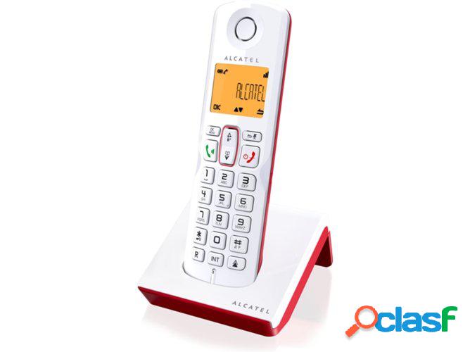 Teléfono Inalámbrico ALCATEL S250 Rojo