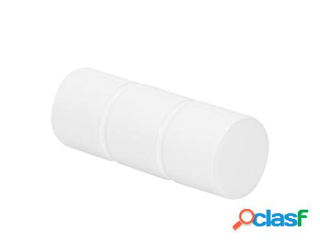Terminal zirconio para barras ø 20 mm. cadiz blanco (pack 2