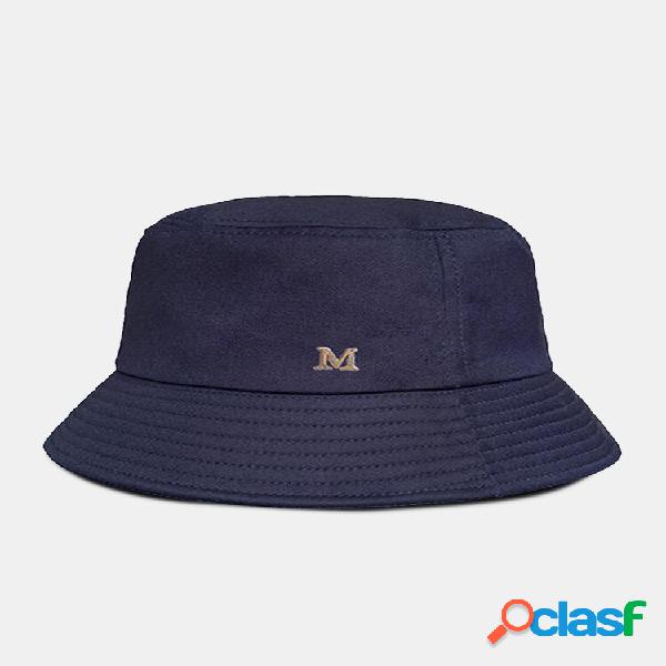 Unisex Algodón M Insignia al aire libre Casual Sol Sombrero