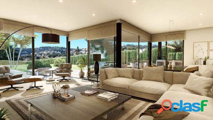 VILLA DE LUJO DE OBRA NUEVA EN MORAIRA