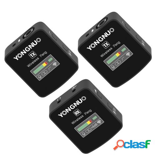 YONGNUO Feng One-Trigger-Two 2.4G Sistema de micrófono