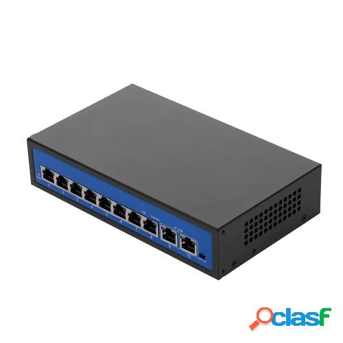 ZWD-8 + 2BZDN-X 8 + 2 POE Switch 8 Puerto Ethernet 2 Uplink
