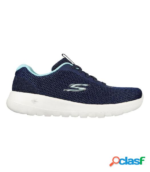 Zapatillas Skechers Go Walk Joy Mujer Navy Aqua 37