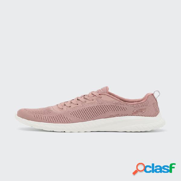 Zapatillas Skechers bobs squad chaos - face off pink mujer