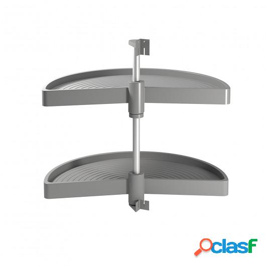 juego bandejas giratorias mueble de cocina, 180º, módulo