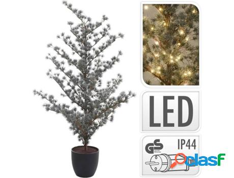 Árbol de Navidad AMBIANCE Artificial em vaso con 136 luces