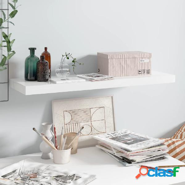 vidaXL 323751 Floating Wall Shelf High Gloss White