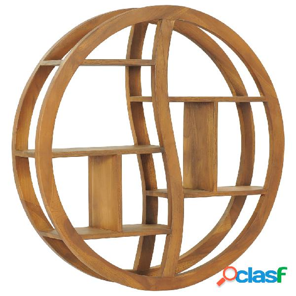 vidaXL Estantería de Yin Yang madera maciza de teca
