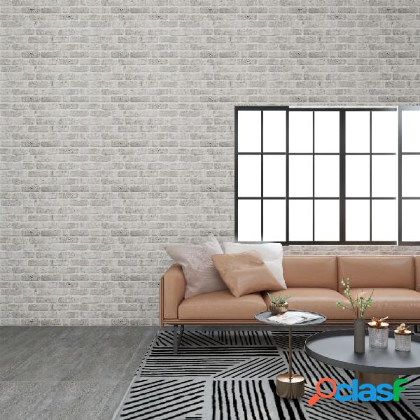 vidaXL Paneles de pared 3D 10 uds EPS diseño de ladrillo