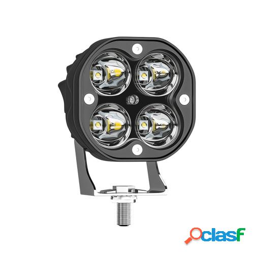 1 Uds 40W 3nch luz de trabajo LED luces cuadradas 6500K luz